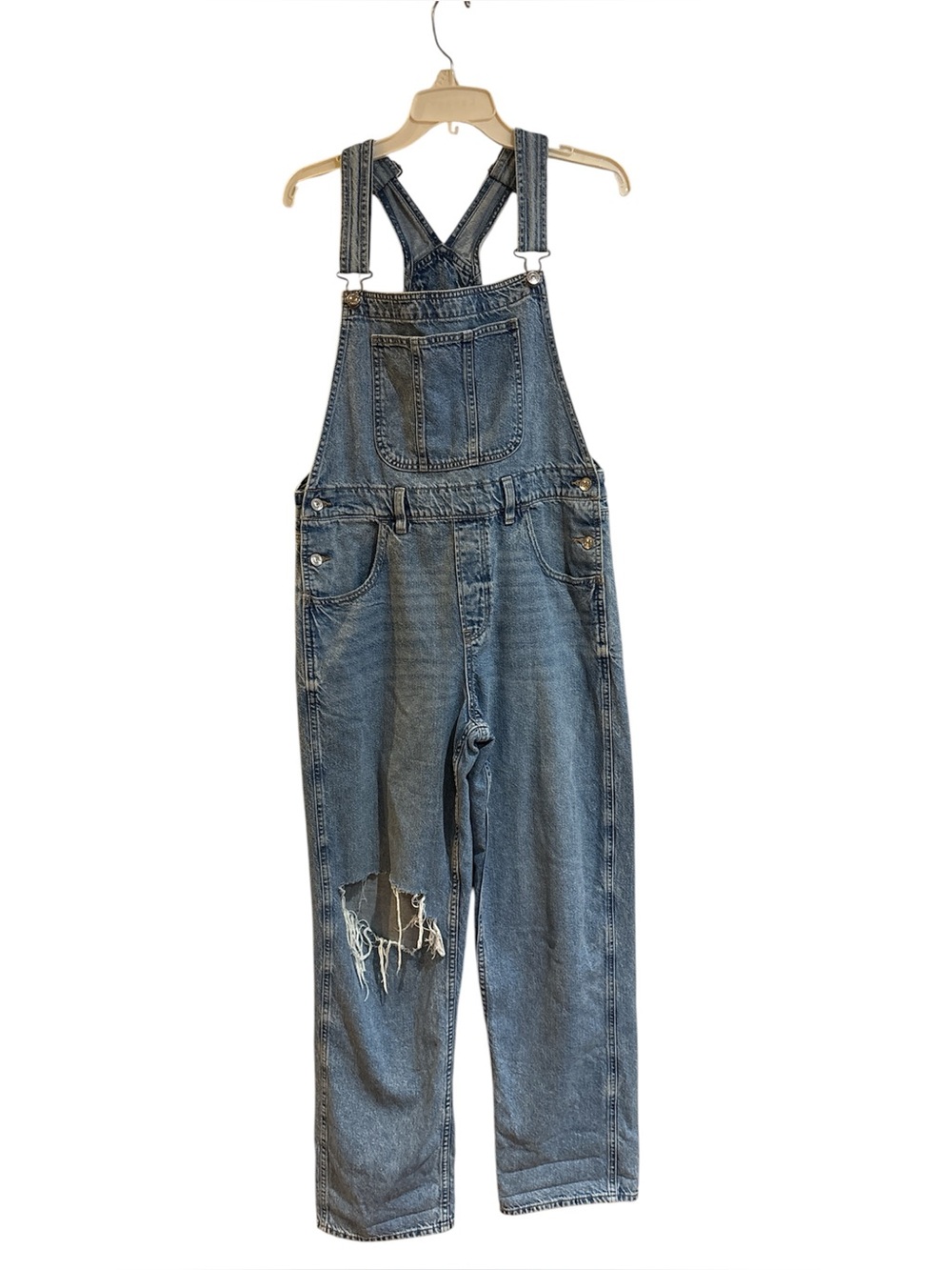American Eagle Baggy Dad Overalls, Womens, size S